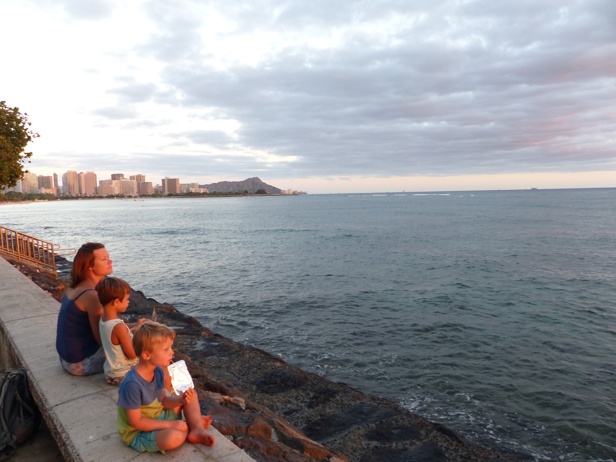 Oahu, Hawaii - a bit of a hit-and-miss affair but good times never the less