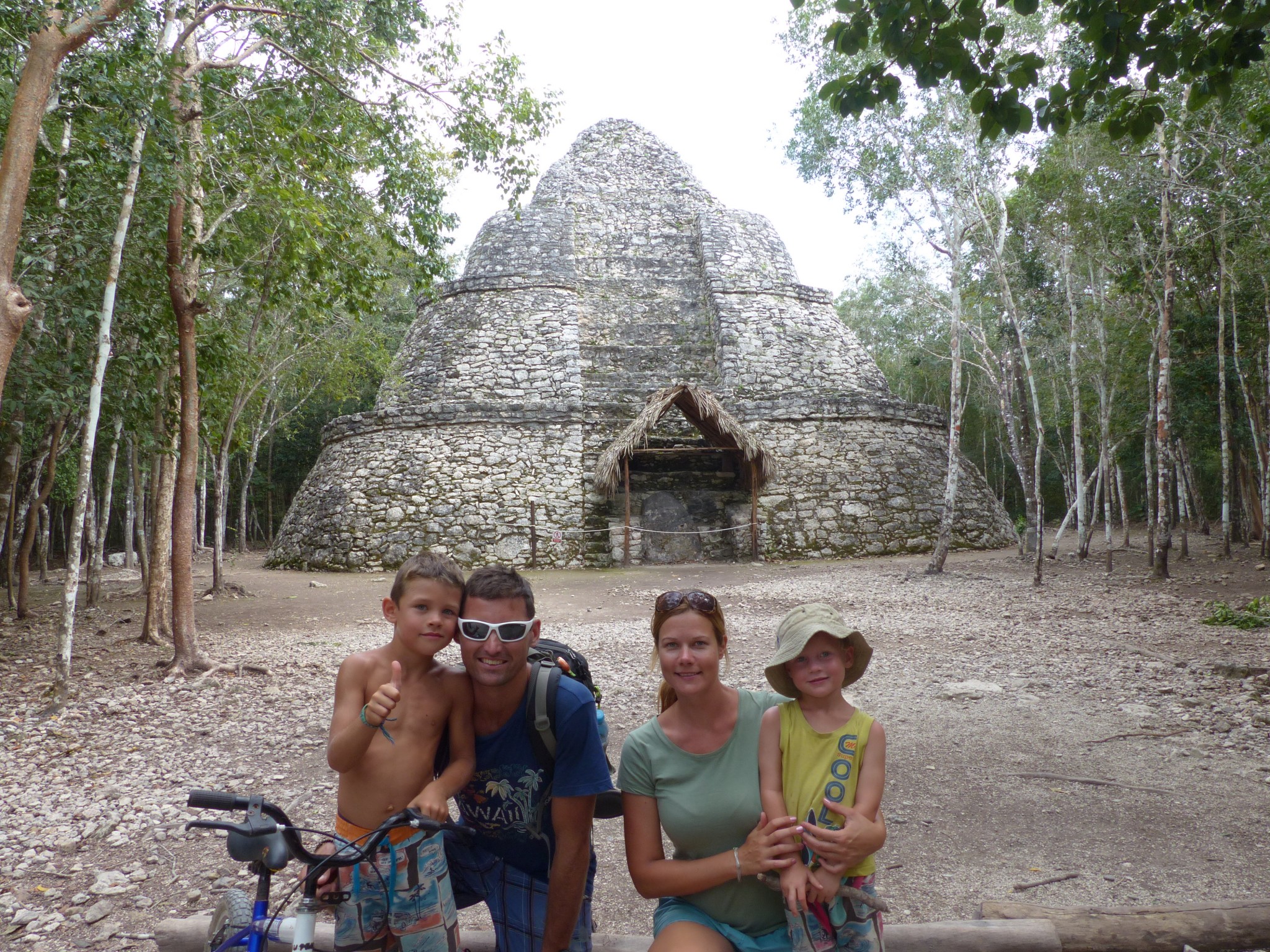 Visiting the Coba Archaeological site (Coba Ruins)