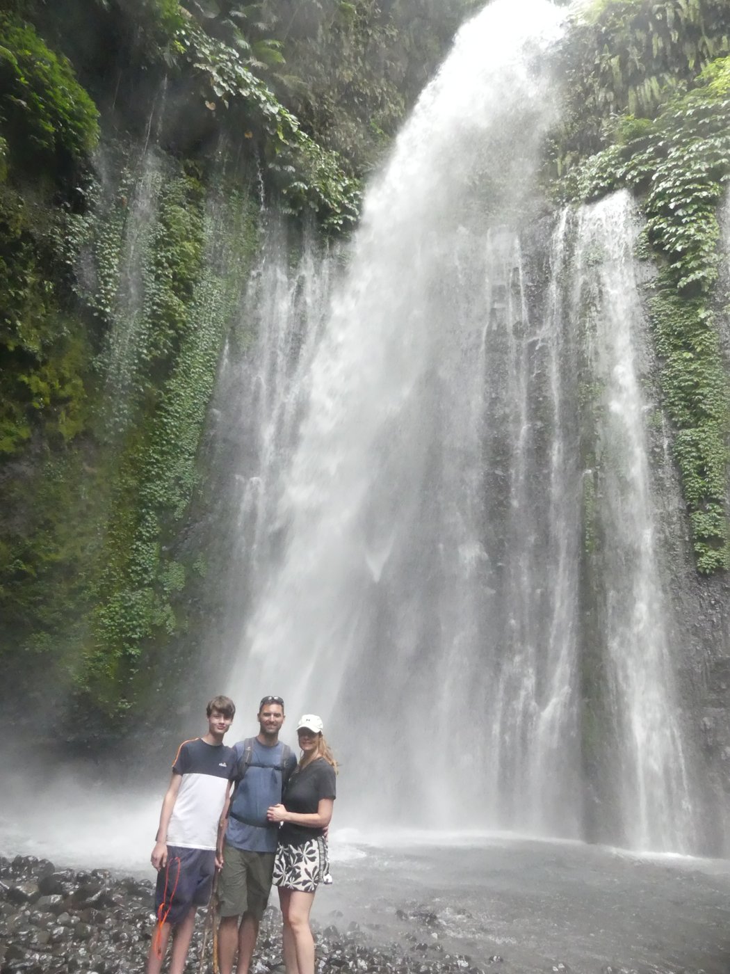The Tiu Kelep waterfall near Senaru